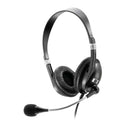 Fone De Ouvido Com Microfone Premium Acoustic Preto P2 Ph041