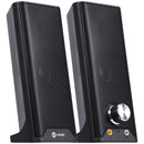 Caixa De Som 2.0 Dual 6w Com Bluetooth E Entrada Para Fone E Microfone - Cxdu-bt