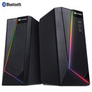 Caixa De Som Gamer 2.0 Blast Rgb Led 10w Com Função Bluetooth - Cxblrgb10w