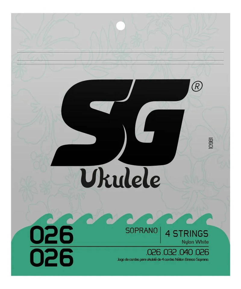 Encordoamento Nylon P/ukulele Soprano Sg 0.026