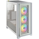 GABINETE ATX MID TOWER - 4000 SERIES - 4000X RGB WHITE - CC-9011205-WW