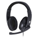Fone De Ouvido Headset Gamer V Blade Ii P2 Estéreo Com Microfone Retrátil E Ajuste De Haste - Preto