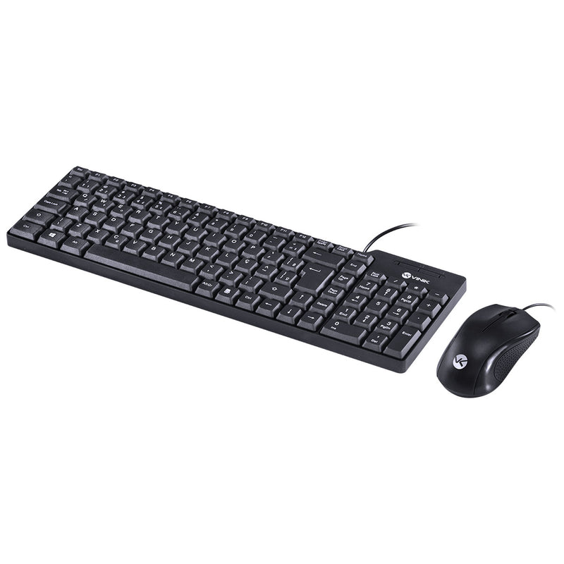 Kit Teclado E Mouse Usb Dynamic - Mouse 1000 Dpi Cabo 1.8 Metros - Vinik - Cd100