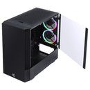 Gabinete Gamer Invertido Gravity - Lateral Vidro - 2 Fans Rgb - Pcyes - Grptrgb1fv