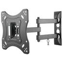 Suporte Para Tv Led Lcd De 23" A 42"  Articulado Com Inclinação E Passador De Cabos - St210a