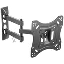 Suporte Para Tv Led Lcd De 23" A 42"  Articulado Com Inclinação E Passador De Cabos - St210a