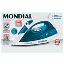 Ferro De Passar A Vapor Nf-34 Base Antiaderente  Azul 127v
