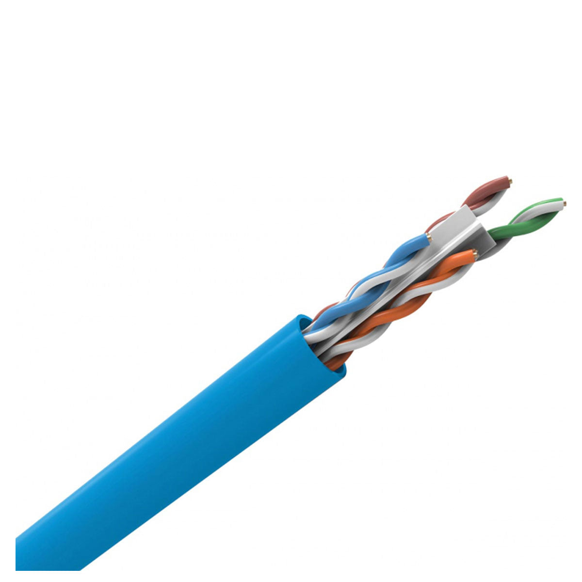 CABO LAN U/UTP 24AWG X 4 PARES CAT.6 CM 305 METROS AZUL (***CABO CM***)
