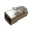 Conector Rj45 Cat.5e Blindado Cy-7014 Pacote C/ 100 Plugs - PC / 100