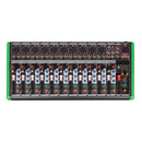 Mesa De Som 12 Canais Ultra Slim Com Usb E Bluetooth Pm-1624bt 127v