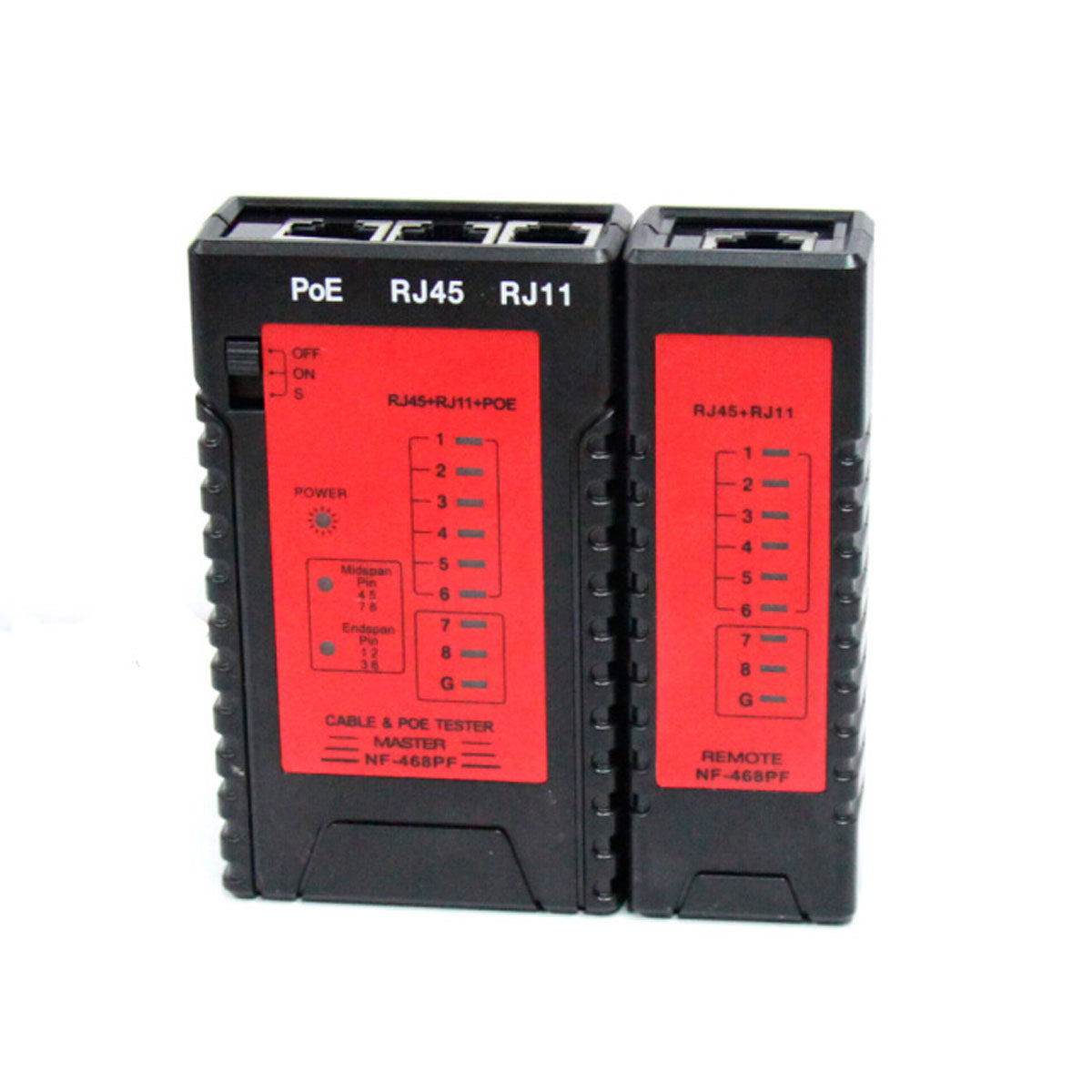 TESTADOR DE CABO RJ45/RJ11 C/ POE