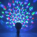 Lâmpada De Led Luz Colorida Giratória