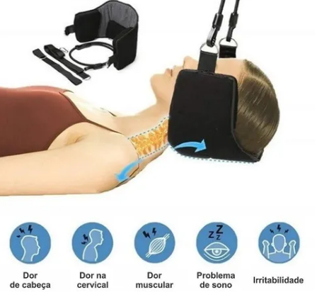 Apoio Cervical Tração Para Descanso Do Pescoço Alivia Dor