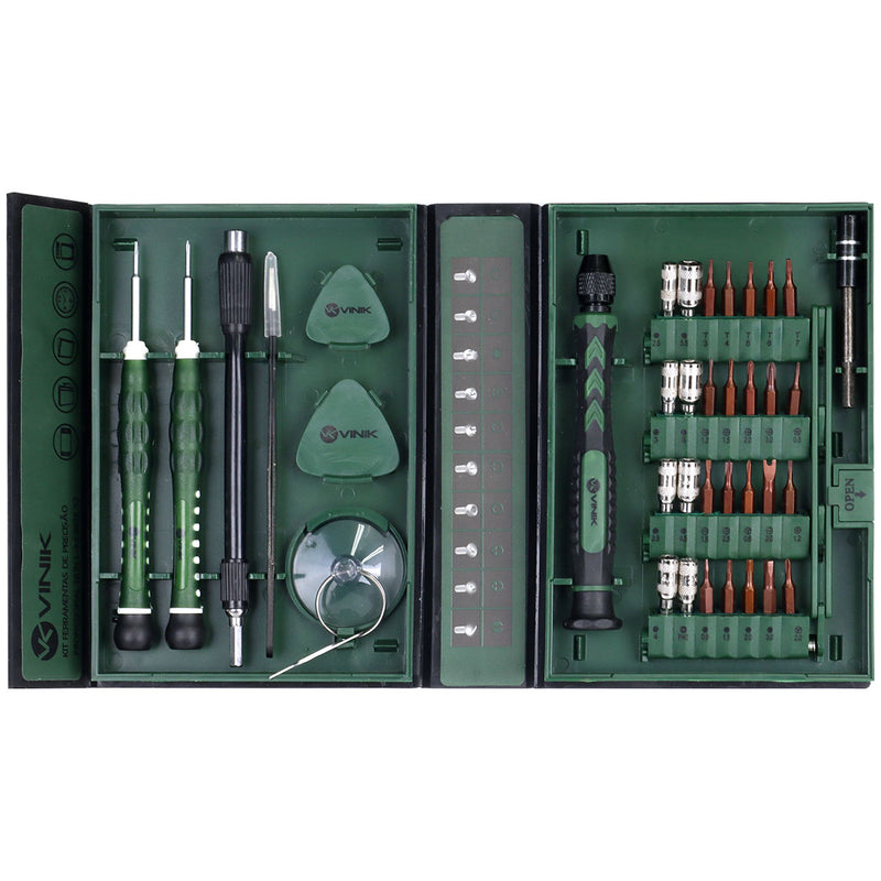 KIT FERRAMENTAS DE PRECISÃO PROFISSIONAL 38 IN 1 - KS-8038-S2