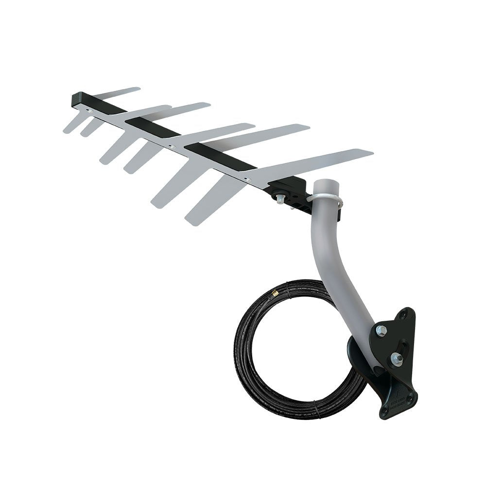 Antena Externa Dtv-1500 Para Tv 2 Em 1 Completa Aquario