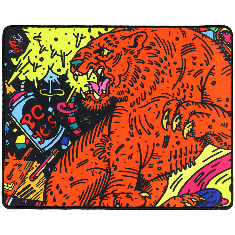 Mouse Pad Gamer Tiger Medium - 500 X 400mm - Pcyes - Pmt50x40