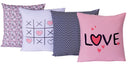 Kit Capas De Almofadas Decorativas Love 04 Peças