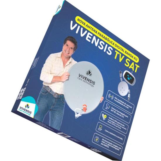 Antena Parabólica Care Technology Banda KU 60cm Vivensis