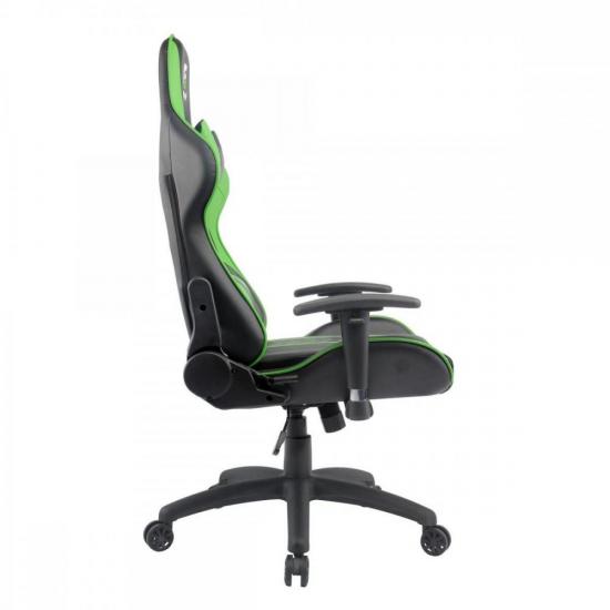 Cadeira Gamer Black Hawk Preta/Verde FORTREK