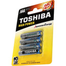 Pilha Alcalina AAA 1,5V LR03GCP (C/4 Pilhas) Toshiba - CXF / 12