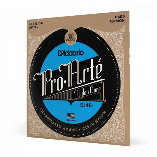 Encordoamento Para Violão Nylon EJ46 Pesada D`ADDARIO