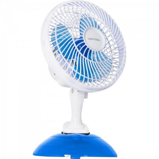 Ventilador de Mesa Ventisol Mini 20 Azul/Branco 220V