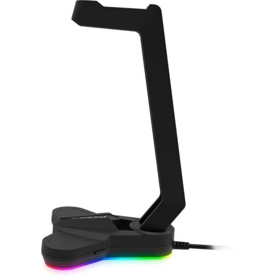 Suporte Para Headset Fortrek Vickers RGB Preto