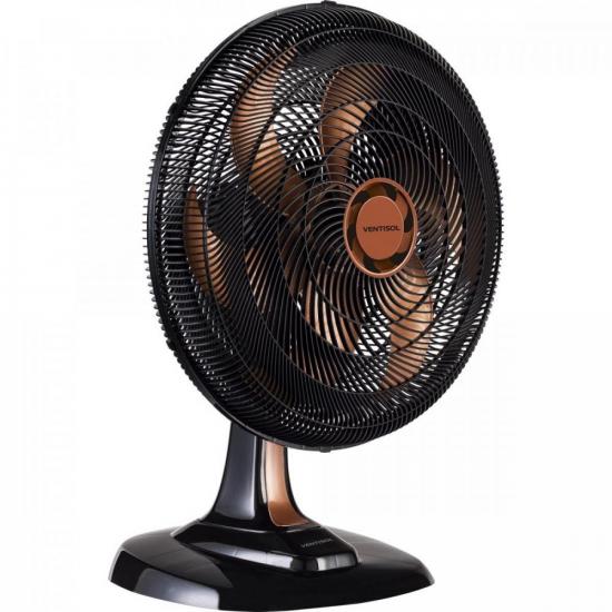 Ventilador de Mesa Ventisol Turbo 6 50cm Bronze 220v