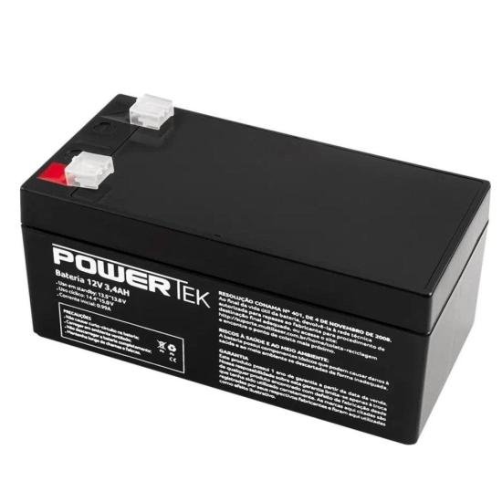 Bateria Selada 12V 3.4Ah EN008 POWERTEK