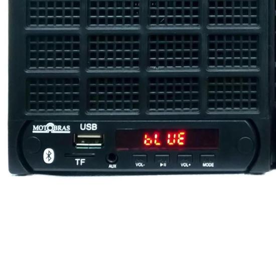 Rádio Portátil 7 Faixas RM-PU32AC Preto MOTOBRAS