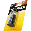 Bateria Alcalina 9V 6LR61GCP (C/1 Pilhas) Toshiba - CXF / 12