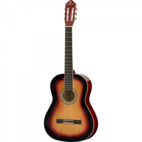 Violão Harmonics GNA-111 Acústico Nylon Sunburst