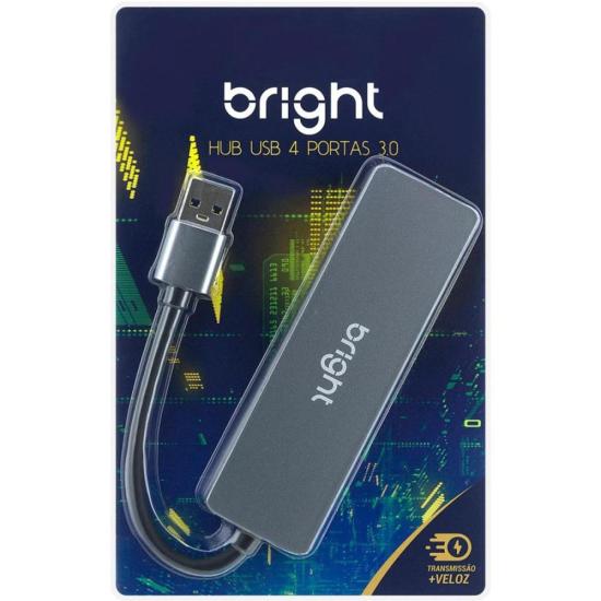 Hub USB Bright 4 portas 3.0