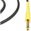 Cabo para Instrumentos 4,57m Shogun Preto/Amarelo Santo Angelo