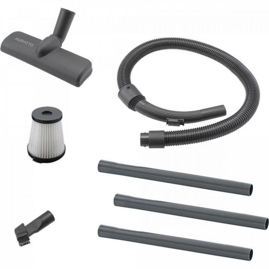 Aspirador de Pó Ciclone Agratto Praticci 1500W Roxo 127v