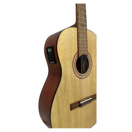 Violão Giannini Trovador NTR1 Eletroacústico EQ Nylon Natural Satin