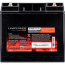 Bateria Estacionária Selada 12V/18A VRLA UP12180 UNIPOWER