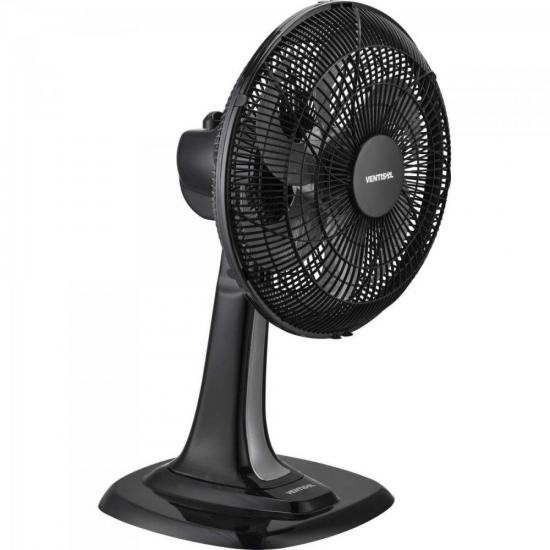 Ventilador de Mesa Ventisol Turbo 6 30cm Preto/Cinza 220v