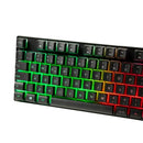 Teclado Gamer Fortrek BlackFire New Multimidia Preto