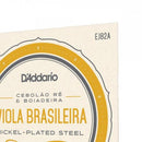 Encordoamento p/ Viola Brasileira EJ82A Cebolão Ré D Addario