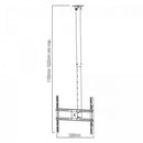 Suporte para TV de Teto 10-80" SBRP1650 BRASFORMA