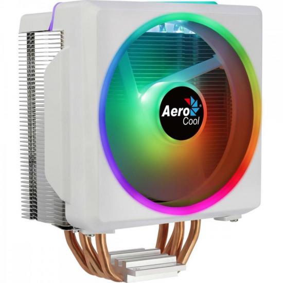 Cooler para Processador CYLON 4F ARGB Branco AEROCOOL