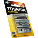 Pilha Alcalina AA 1,5V LR6GCP (C/4 Pilhas) Toshiba - CXF / 12
