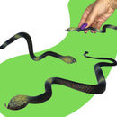 Kit 4 Cobra Realista Grande Brinquedo Borracha Pegadinha