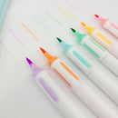 Kit Caneta Marca Texto Tom Pastel Marcador Escritório