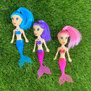Boneca Sereia Brinquedo Menina Cauda Articulada Plástico