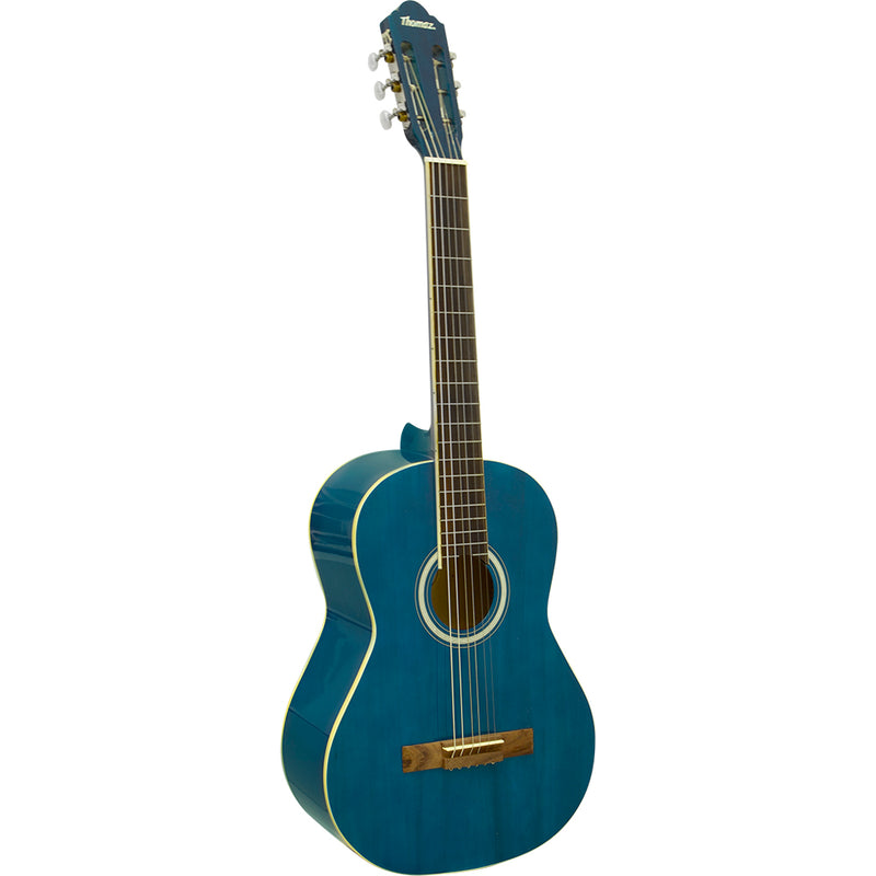 Violão Acústico De Aço Para Destros Com Tensor Tcg 390 A Azul Thomaz