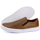 Tênis Iate Masculino Couro Comfort Castor 4000