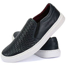 Tênis Iate Masculino Couro Comfort Marinho 4000