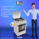 Fogao 4b Braslar Sirius Plus C/acend - 10010076